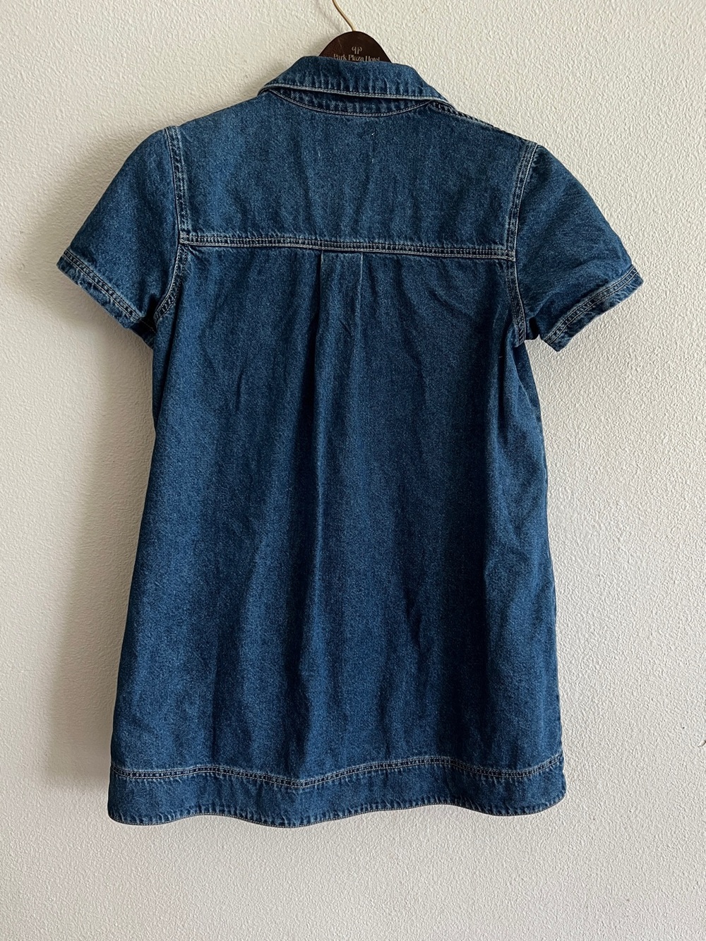 Reformation Harlee Denim Mini Dress - Size 4 - Picture 3 of 7